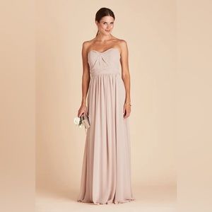 Birdy Grey Grace convertible Dress chiffon Taupe